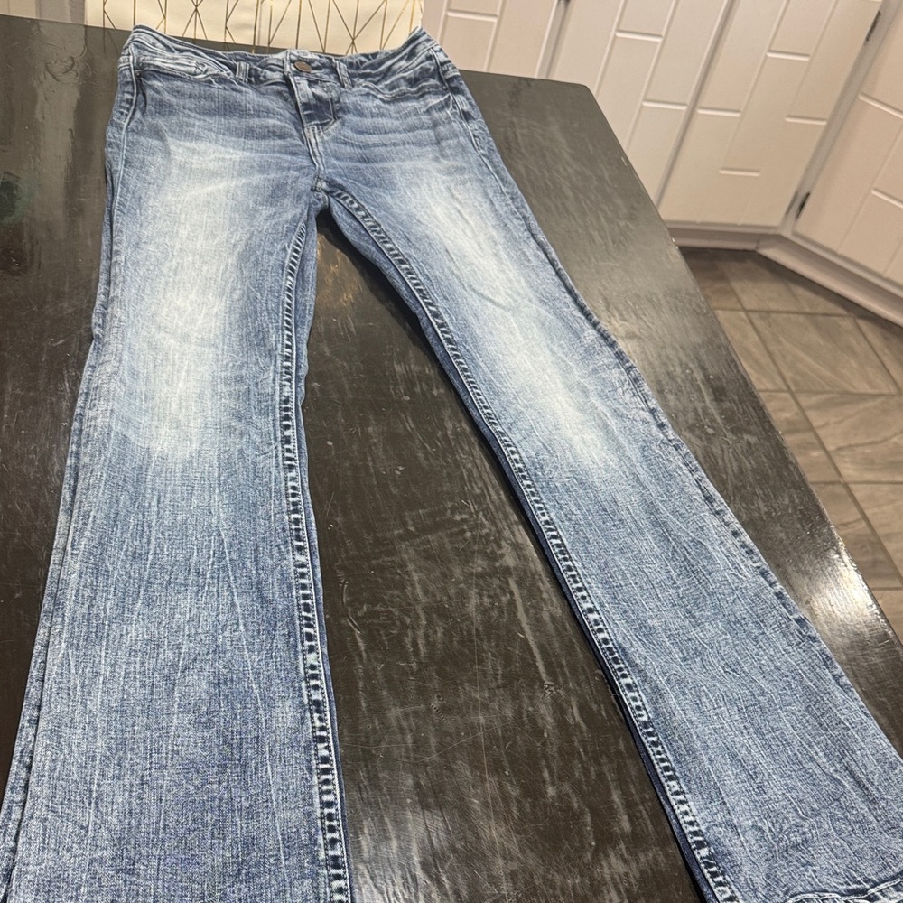 BKE Light Blue Flare Jeans